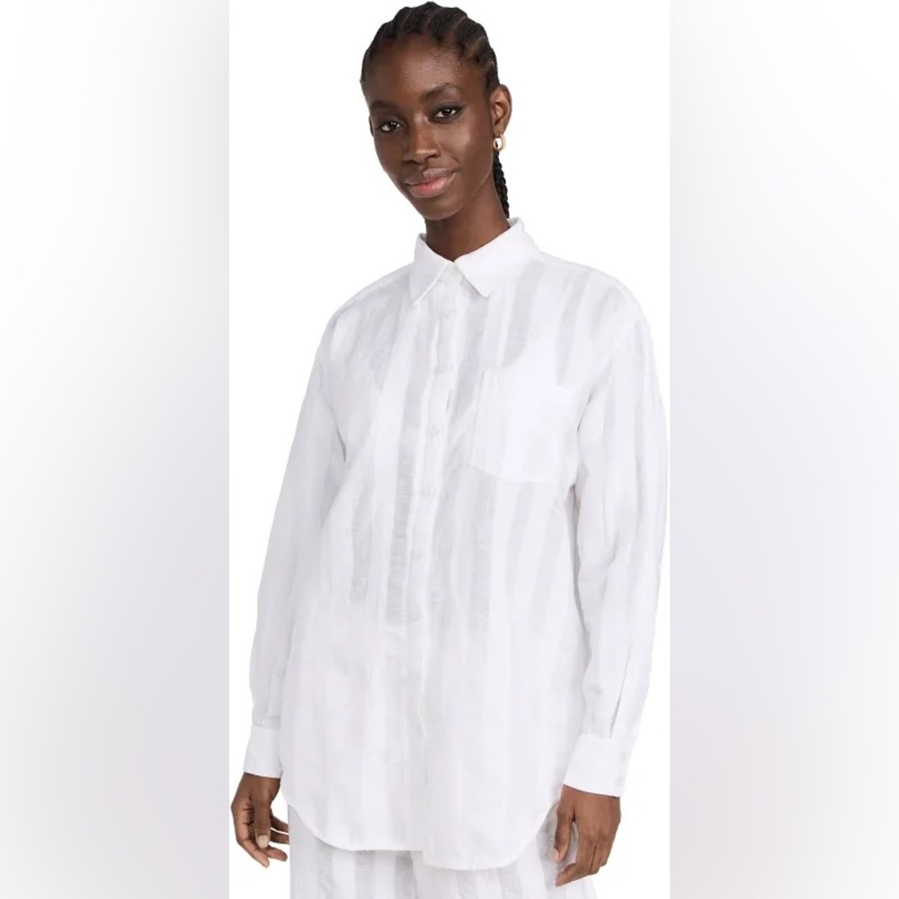 SOLID & STRIPED The Oxford Tunic BNWOT Medium